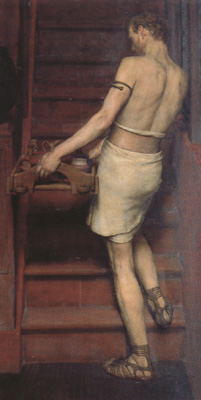 Alma-Tadema, Sir Lawrence A Romano-British Potter (mk23)